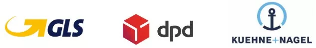 Partenaires livraison Apistore : GLS, DPD, Kuehne+Nagel