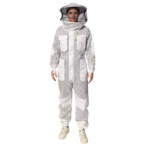 Combinaison apiculteur – Toile légère et ventilée avec chapeau rond Combinaison apiculteur – Toile légère et ventilée avec chapeau rond — Apistore — photo 8 sur 10