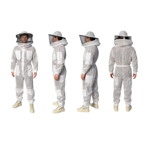 Combinaison apiculteur – Toile légère et ventilée avec chapeau rond Combinaison apiculteur – Toile légère et ventilée avec chapeau rond — Apistore — photo 10 sur 10