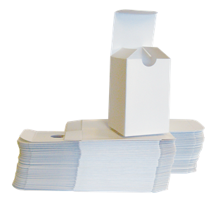 Boite blanche en carton pour la gelée royale, à l’unité — Apistore