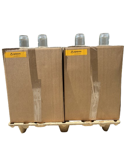 Couche-palette en carton de pot en verre 250g (228ml), TO63 Couche-palette en carton de pot en verre 250g (228ml), TO63 — Apistore — photo 11 sur 12