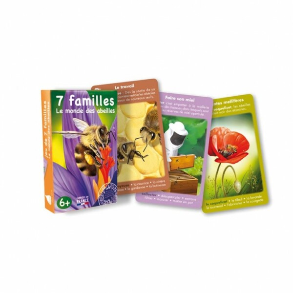 Jeu des 7 familles, le monde des abeilles — Apistore
