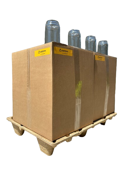 Couche-palette en carton pot en verre 1kg (750ml), TO82 Couche-palette en carton pot en verre 1kg (750ml), TO82 — Apistore — photo 9 sur 9