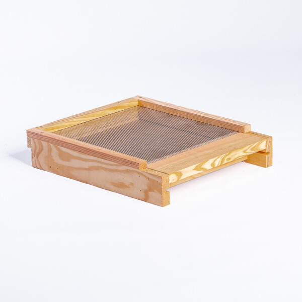 Plancher Warré en pin maritime, ventilation totale — Apistore