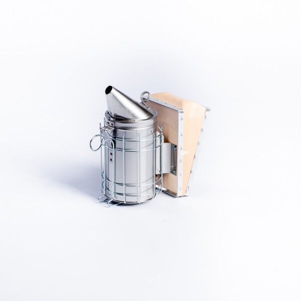Enfumoir américain Dadant, inox, petit modèle — Apistore