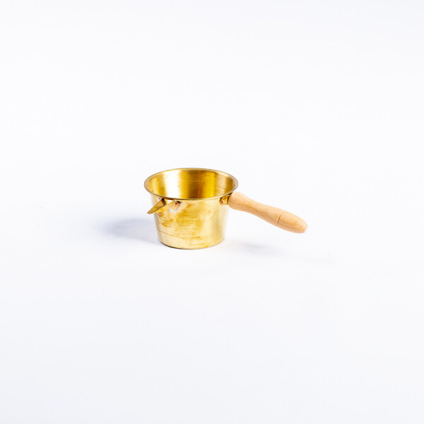 Burette à cire en laiton à paroi simple, grand modèle — Apistore