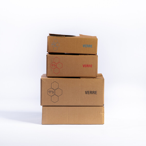 Carton pour pots en verre TO82 12 x 1kg avec intercalaire, l’unité — Apistore