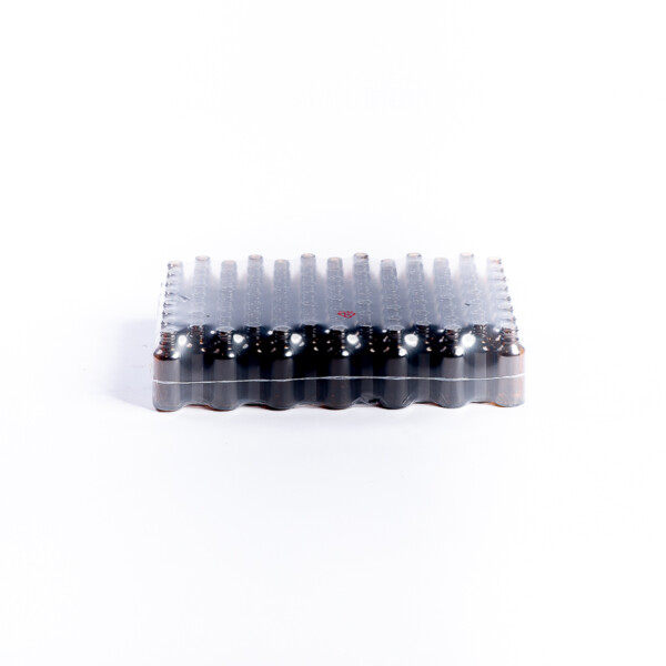 Flacon en verre ambré 30ml TO18, lot de 143 — Apistore