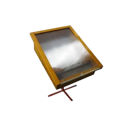 Cérificateur solaire bois avec pieds en fer — Apistore