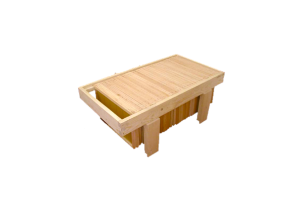 Classe cadre en pin pour 35 cadres droits Dadant — Apistore