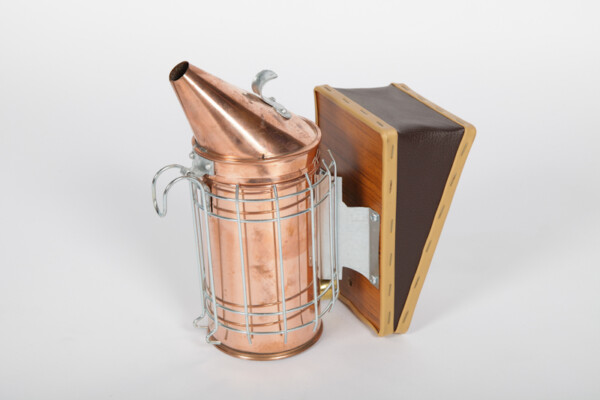 Enfumoir en cuivre type français protégé 100mm — Apistore — photo 4 sur 6