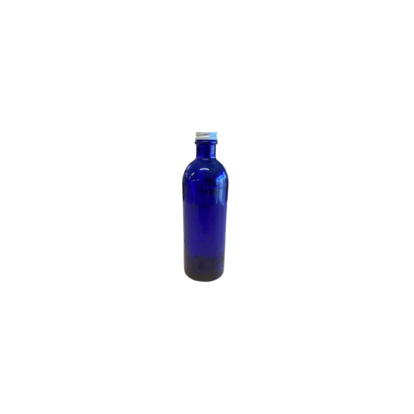 Flacon bleu avec bouchon 200ml, DIN22 — Apistore