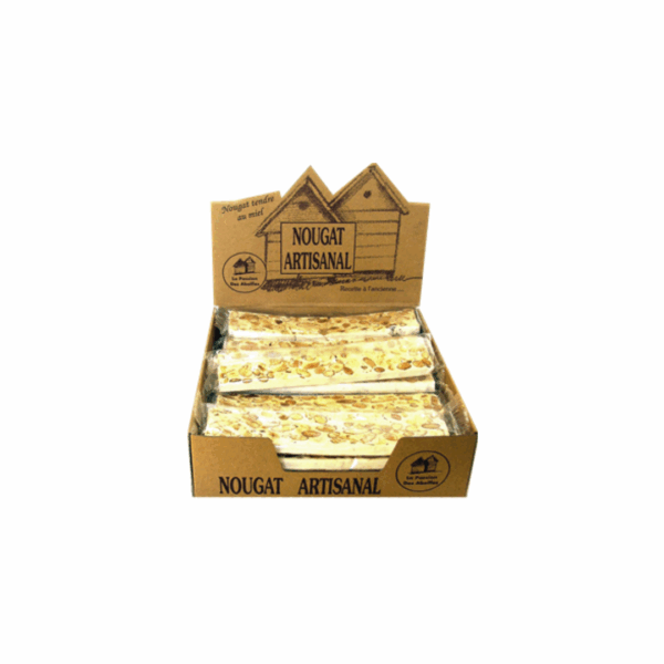Nougat blanc artisanal 80g — Apistore