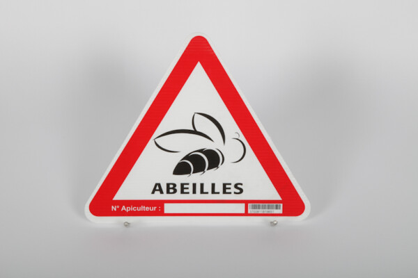 Panneau apiculture aquilux abeilles 28cm