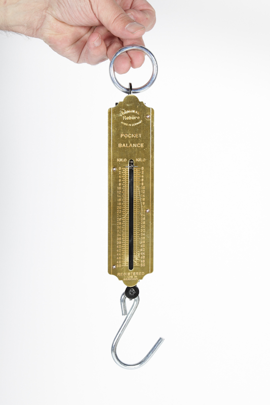 Peson pour ruche laiton 50kg — Apistore — photo 2 sur 3