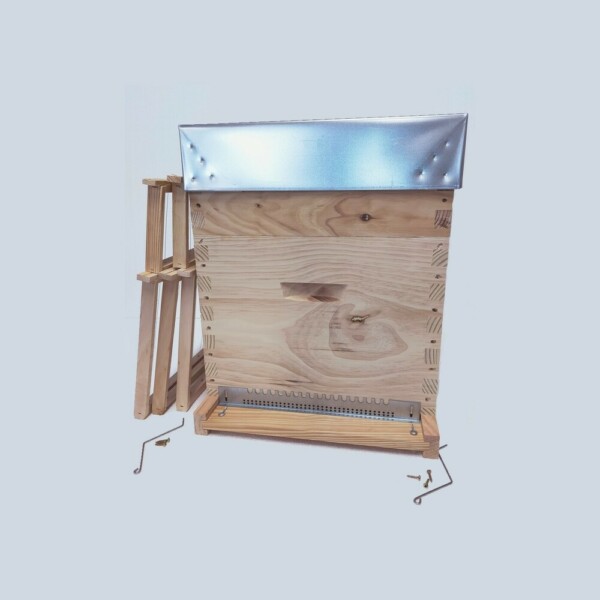 Ruche Dadant 10 avec hausse et cadres droits — Apistore — photo 1 sur 3