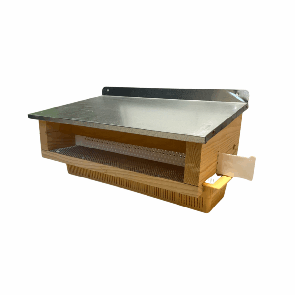 Trappe à pollen Dadant 10 tôlée, vendue complète avec peigne et tiroir — Apistore — photo 2 sur 3