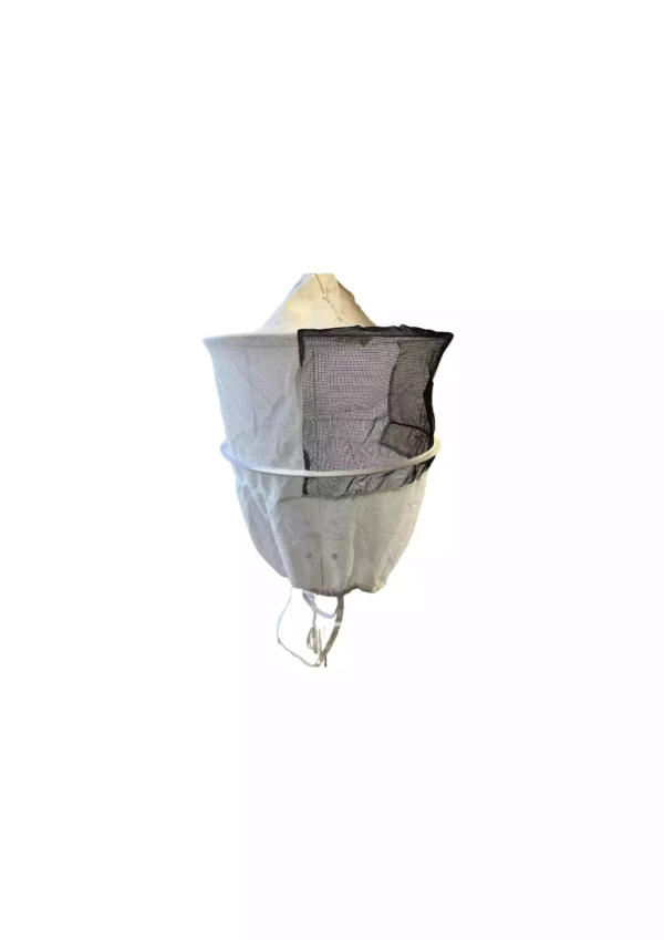 Voile apiculteur rond avec chapeau souple en toile — Apistore