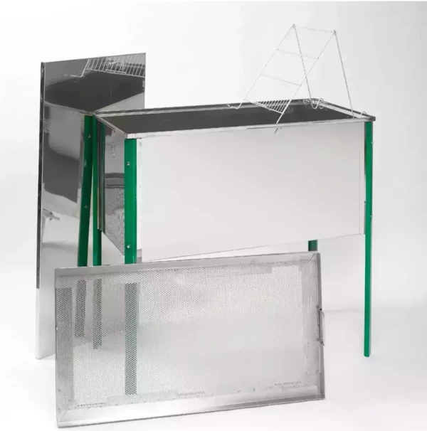 Bac à désoperculer en Inox SAF 100cm, fileté — Apistore