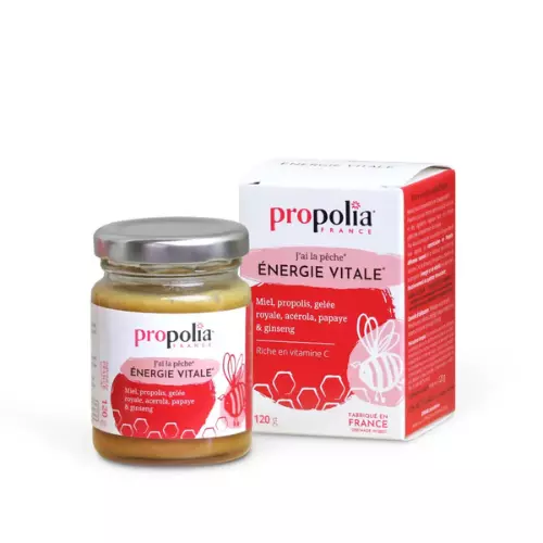 Énergie vitale Propolis, Miel, Gelée Royale, Papaye et Ginseng — Apistore — photo 2 sur 2