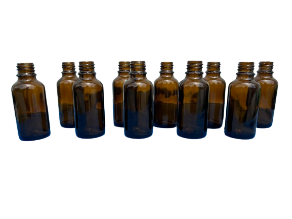 Flacon propolis verre ambré 30ml, TO18, pack de 10 — Apistore