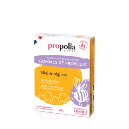Gommes de Propolis Miel & Réglisse — Apistore — photo 2 sur 2