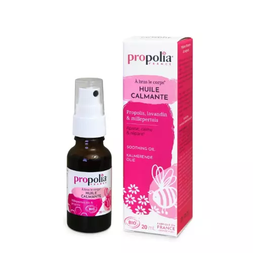 Huile calmante BIO Propolis, Lavandin, Millepertuis — Apistore