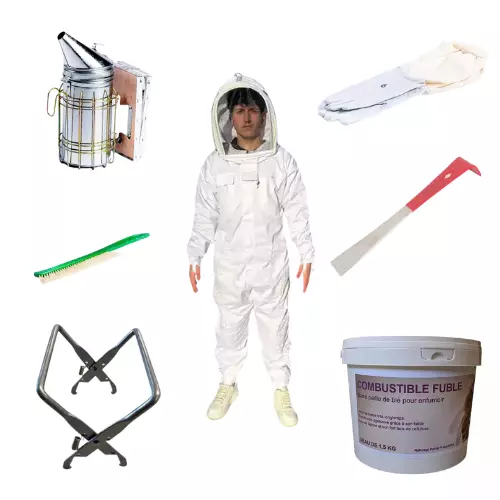 Kit combinaison – Toile épaisse et outils d'apiculture
