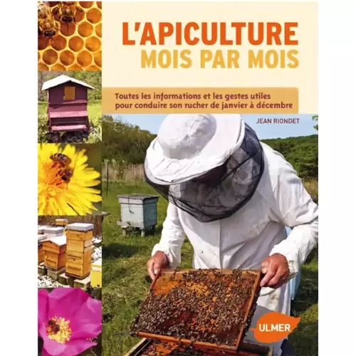Livre L’apiculture mois par mois de Jean Riondet — Apistore