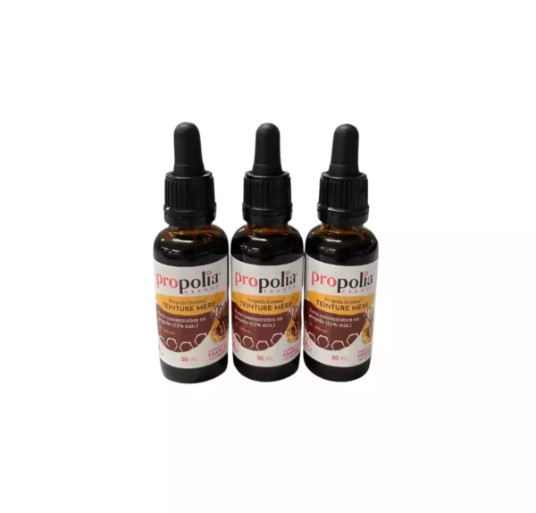 Lot de 3 Teintures mères de propolis — Apistore — photo 4 sur 4