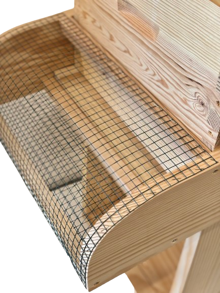 Muselière anti-frelons pour ruche dadant 10 Muselière anti-frelons pour corps de ruche — Apistore — photo 9 sur 9