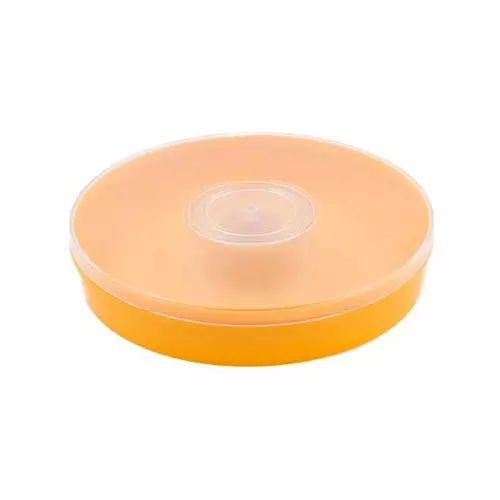 Nourrisseur anglais rond jaune, GM 2,2 Kg — Apistore — photo 2 sur 4