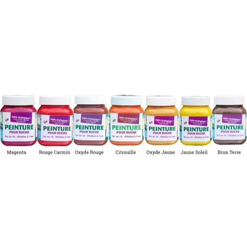 Peinture naturelle pour ruche le pot de 400g Peinture naturelle pour ruche le pot de 400g — Apistore — photo 4 sur 5
