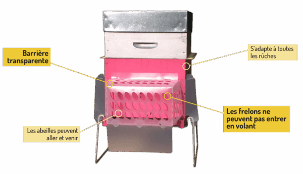 Bouclier anti-frelon STOP-IT — Apistore — photo 3 sur 4