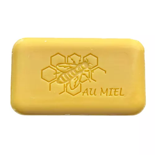 Savon artisanaux rectangulaire miel 125g — Apistore — photo 1 sur 2