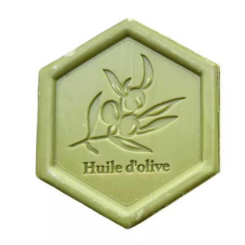 Savon hexagonal miel/olive 100gr, le carton de 120 — Apistore — photo 2 sur 3