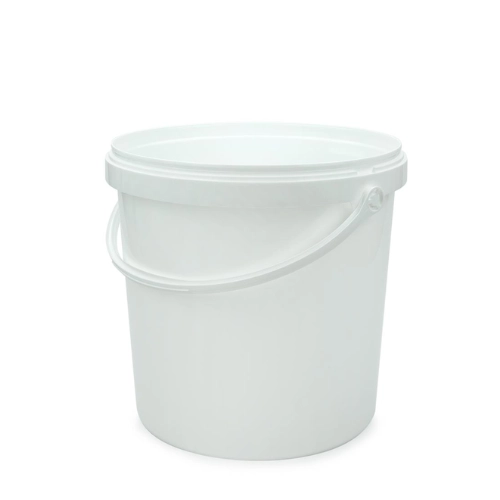 Seau plastique alimentaire 10L inviolable avec anse — Apistore
