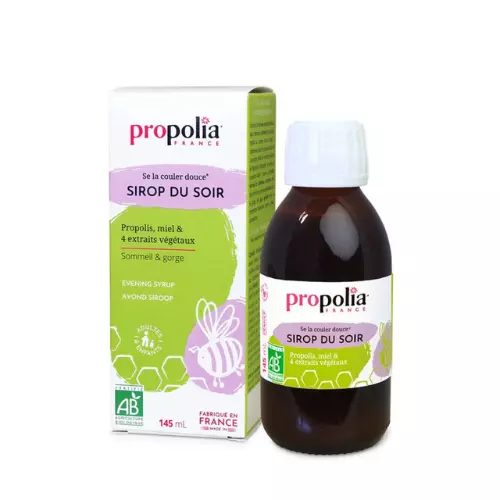 Sirop Du Soir Bio Propolis, Miel et Plantes — Apistore