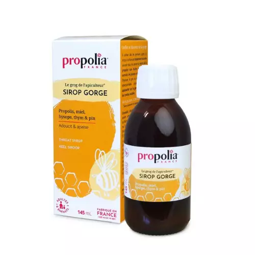 Sirop Gorge et Forme Propolis, Miel, Plantes — Apistore
