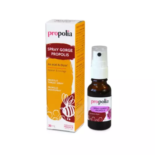 Spray Buccal Apaisant, Miel, Propolis et Thym — Apistore