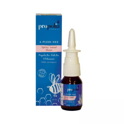 Spray nasal doux, propolis, thym, prêle — Apistore