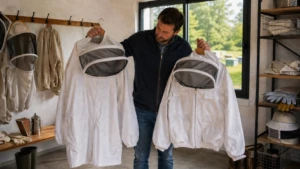 Comment choisir entre vareuse et blouson apicole